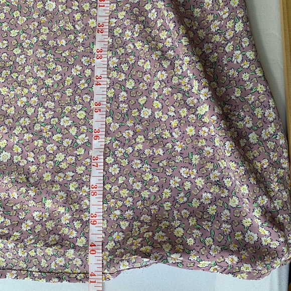 SHEIN CURVE 4XL FLORAL SPAGHETTI STRAP DRESS MINI / MIDI - Picture 3 of 8